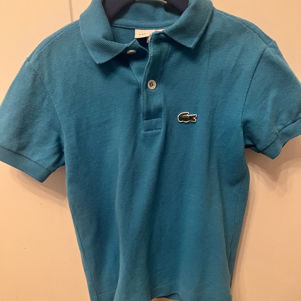 Bright blue Lacoste
